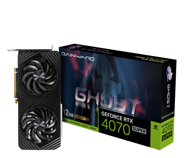 Gainward GeForce RTX 4070 Super Ghost OC 12GB GDDR6X - 1210245 - zdjęcie
